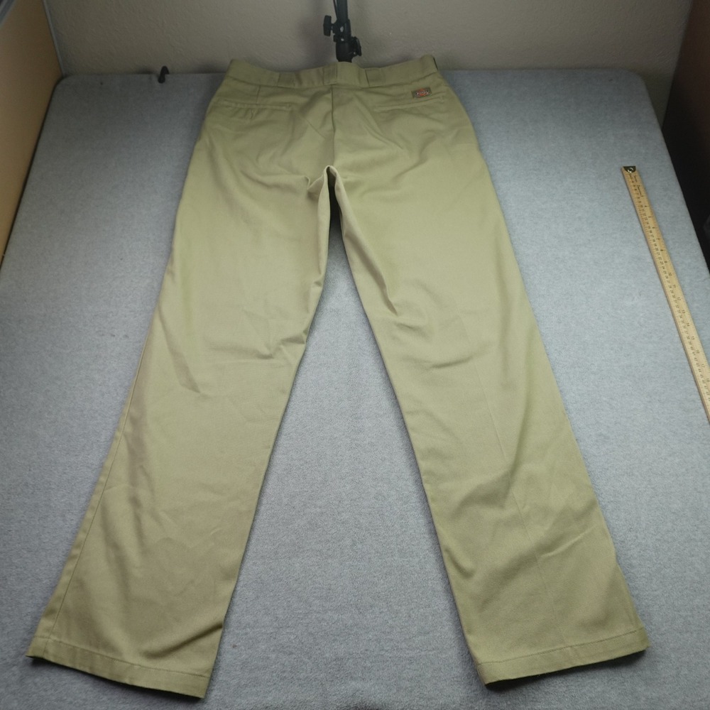Dickies Pants Mens 38x33 Khaki‎ Original Fit 874 Straight Leg Workwear Chino - Picture 3 of 12